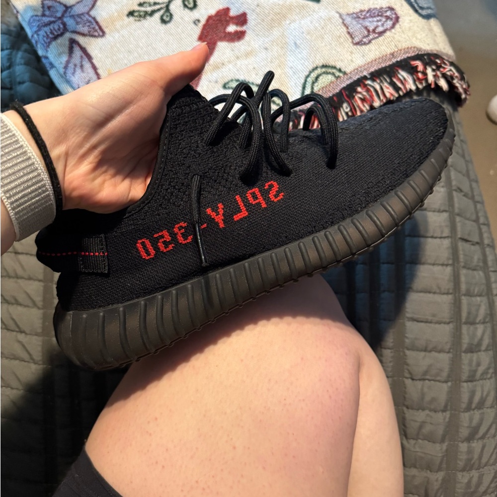 Black/ Red Yeezy Boost 350 V2